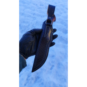 СОЛІСТ ніж ручної роботи майстра студії MV Knify, сталь N690™, 61 HRC. Photo 2